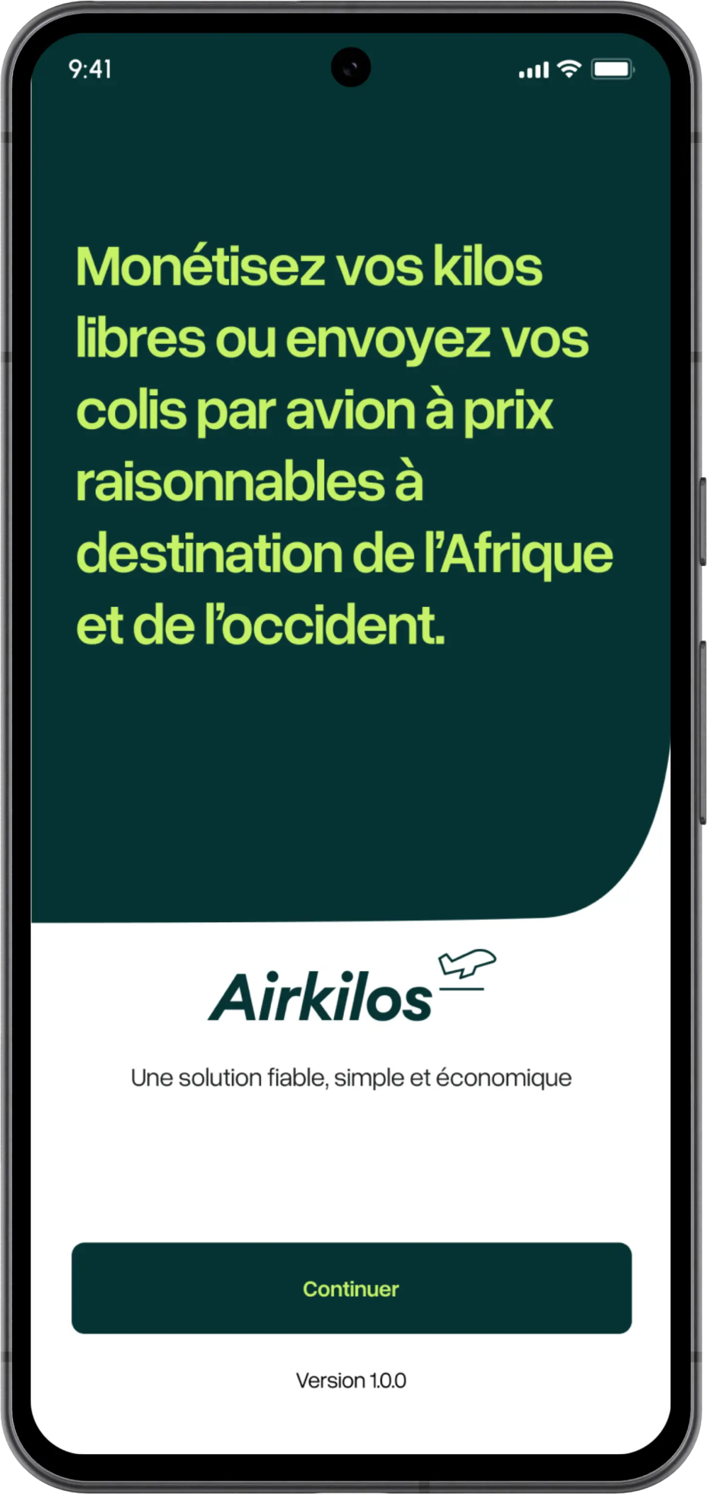 Airkilos App Preview